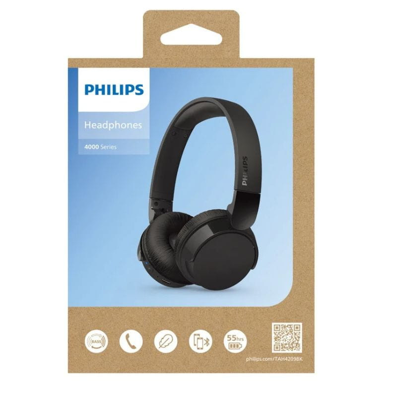 Philips 4000 Series TAH4209BK/00 Negro - Auriculares inalámbricos, imagen de la caja