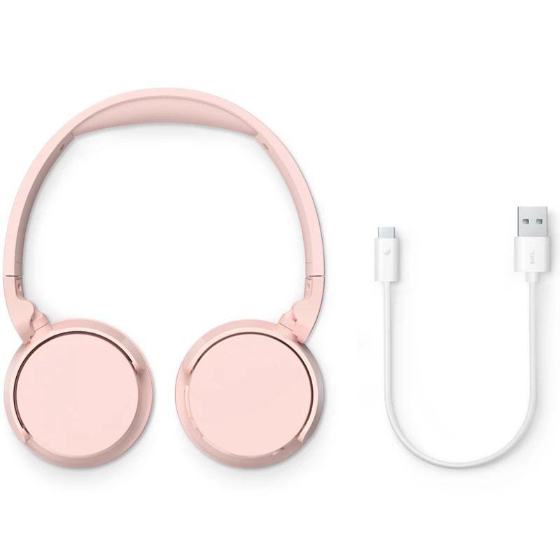 Philips 4000 Series TAH4209PK/00 Rosa - Auriculares inalámbricos, auriculares y su cargador