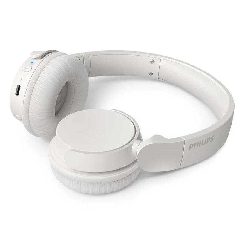 Philips 4000 Series TAH4209WT/00 Blanco - Auriculares inalámbricos vista a 45º