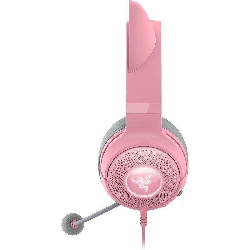 Lateral de Razer Kraken Kitty v2 Rosa