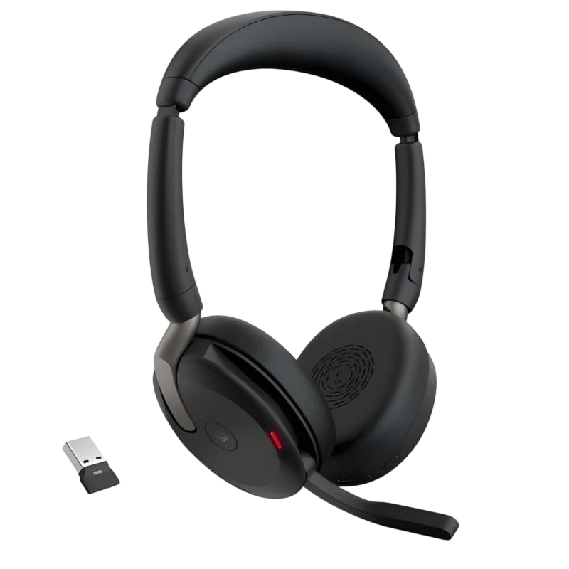 Jabra Evolve2 65 Flex estereo USB-A Negro