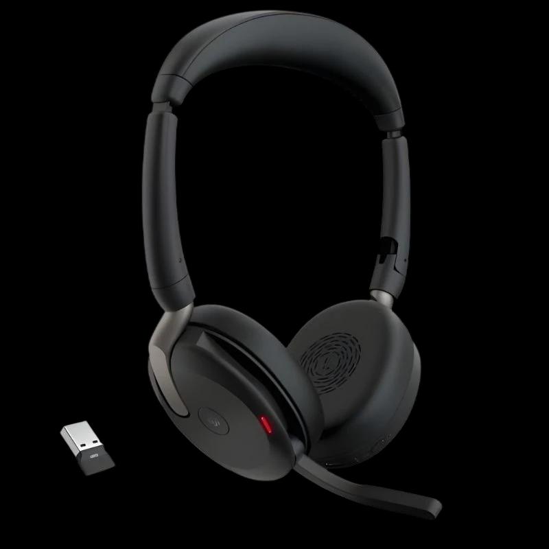 Jabra Evolve2 65 Flex estereo USB-A Negro