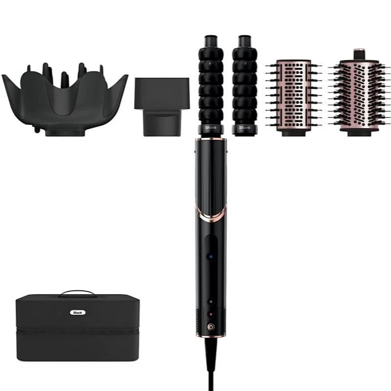 Shark FlexStyle Brosse coiffante 5 têtes - Noir - Non Scelle