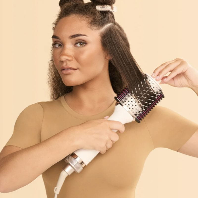 Shark SmoothStyle - Escova modeladora para alisar cabelos encaracolados