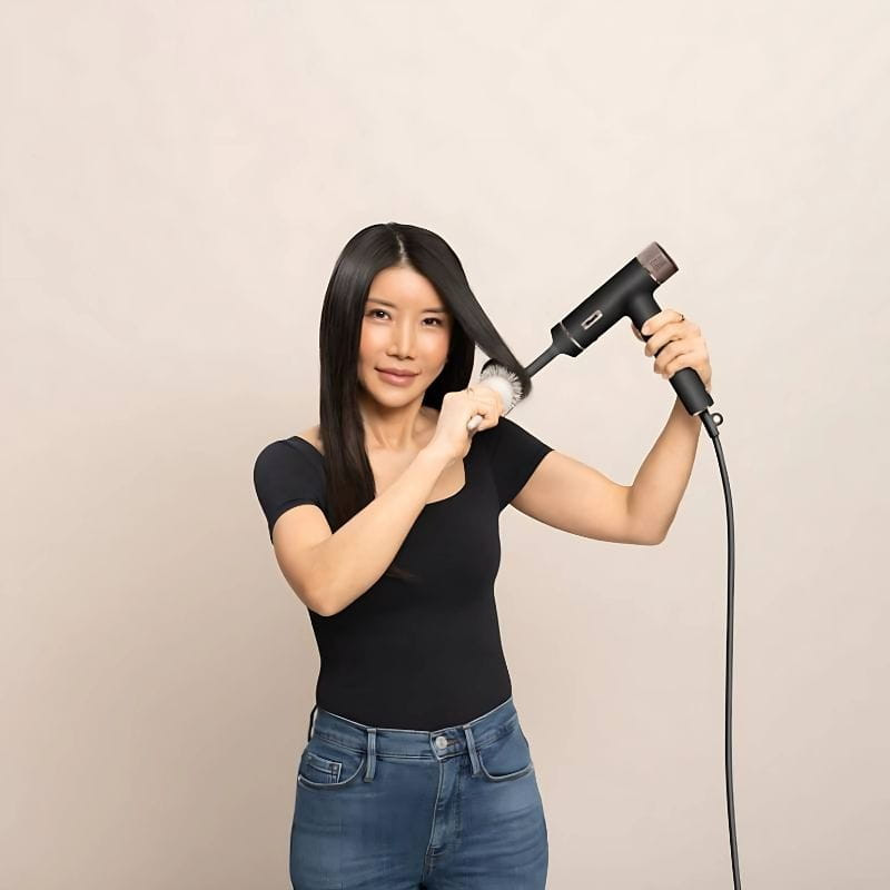  Shark SpeedStyle Pro Flex secando o cabelo