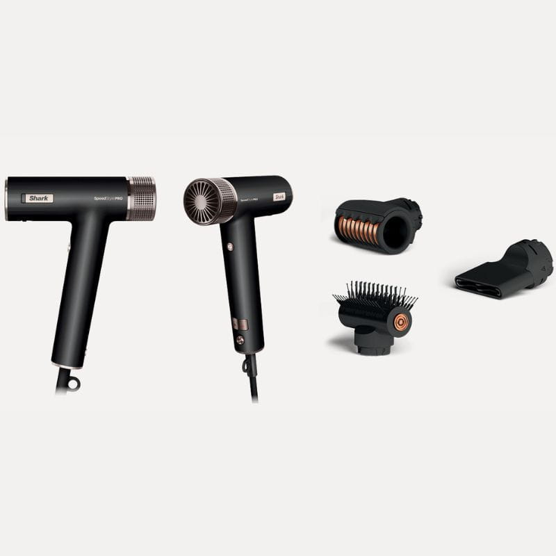 Shark SpeedStyle Pro 3 Cabezales Secador de pelo imagen con los accesorios