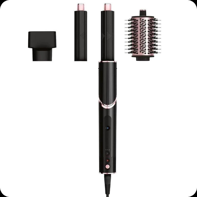 Shark FlexStyle Escova modeladora de cabelo com 3 cabeças Preto