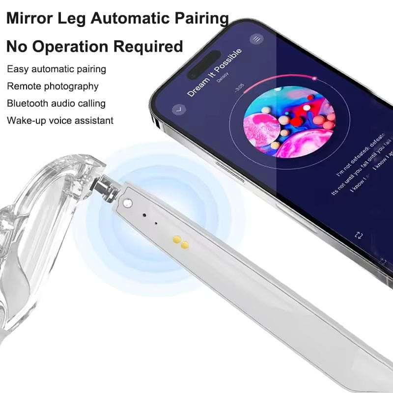 E13 Gafas Bluetooth de Traducción Inteligente con IA , emparejamiento automático