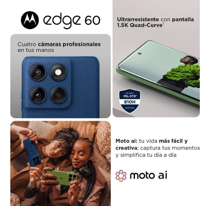 Motorola Edge 60 5G 8GB/256GB Blue rear image