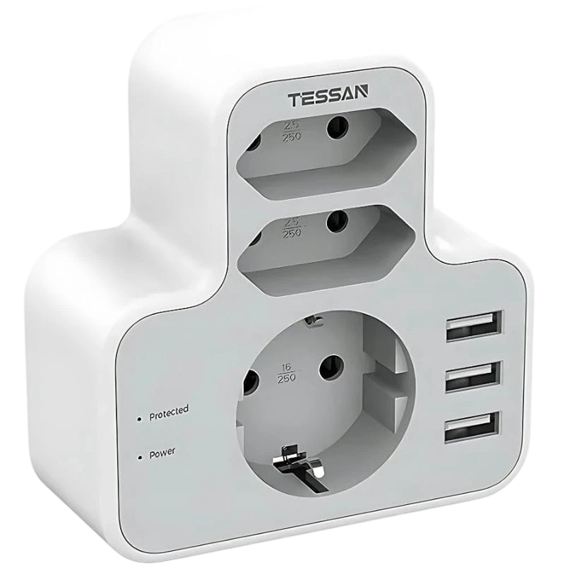 TESSAN TS-327 - Adaptateur de prise