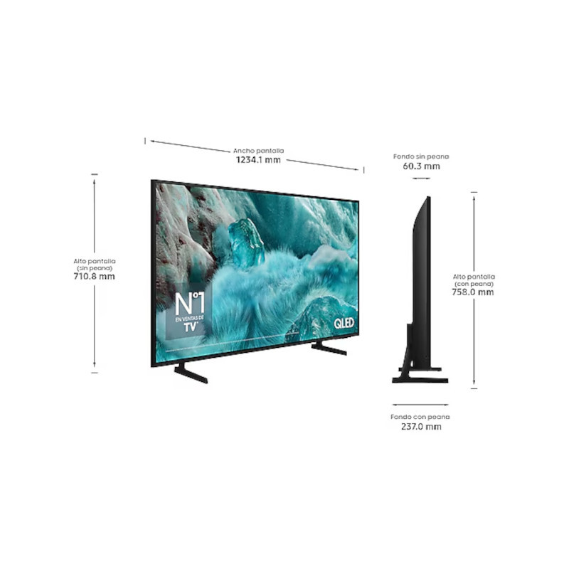 Dimensiones de Samsung TQ50Q7FAAU