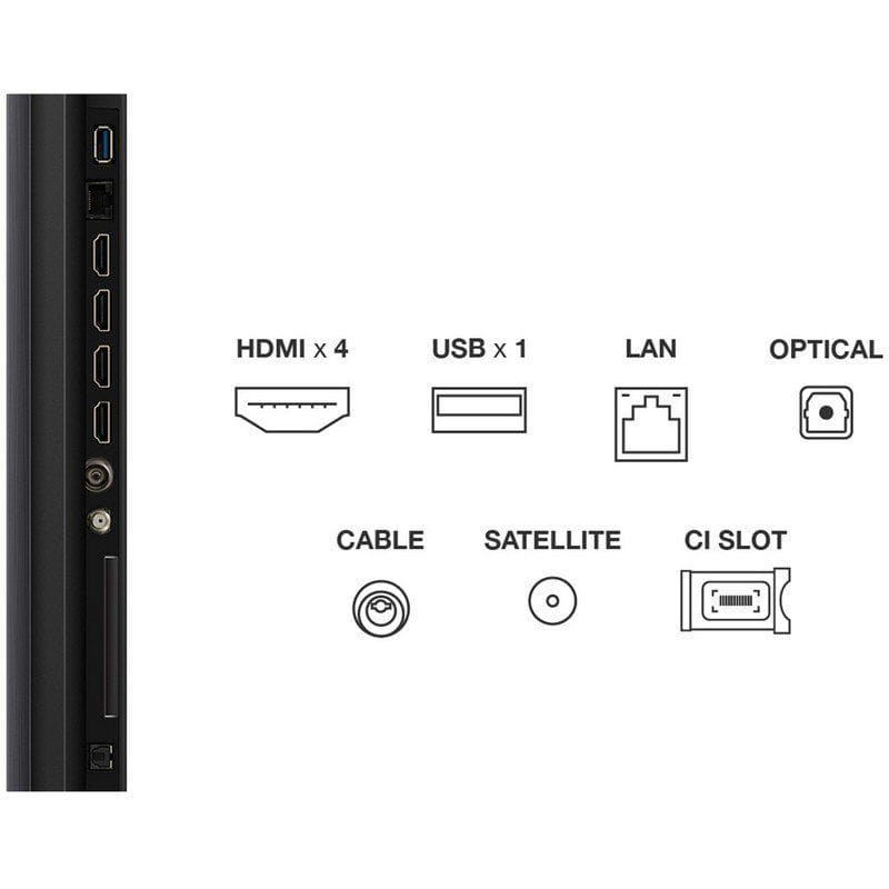 Interface do TCL 85C7K