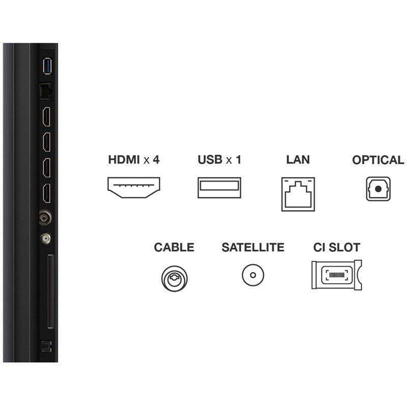 Interface do TCL 85C7K 