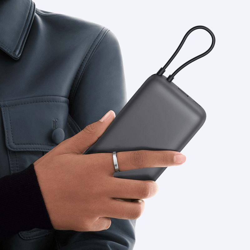 Adaptable Xiaomi Power Bank 20000 mAh Gris Oscuro