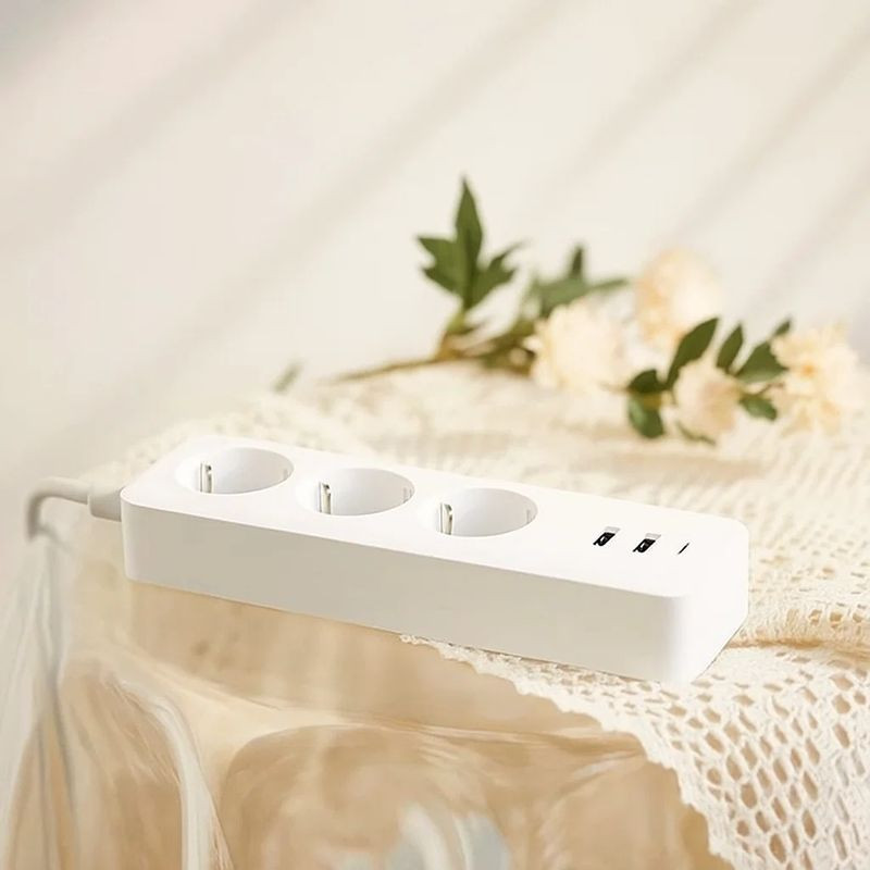 Puissant Xiaomi 20W Power Strip (2C1A) EU