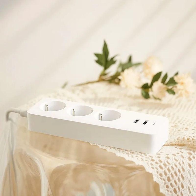 Puissant Xiaomi 20W Power Strip (2C1A) EU