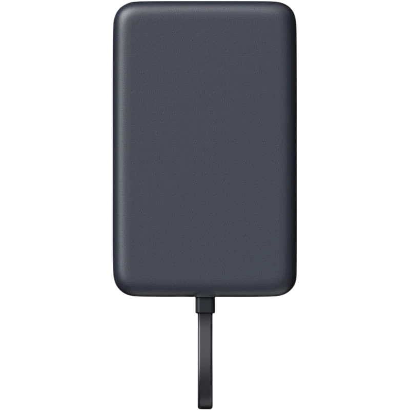 Xiaomi Power Bank Magnétique 10000 mAh avec câble intégré - Gris