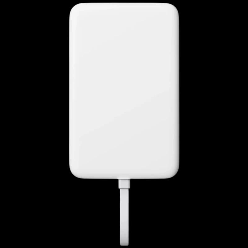 Xiaomi Power Bank Magnétique 10000 mAh avec câble intégré - Blanc