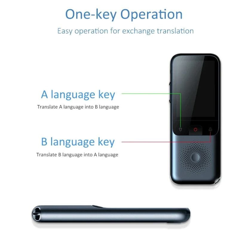 Traductor Inteligente T11, fácil funcionamiento