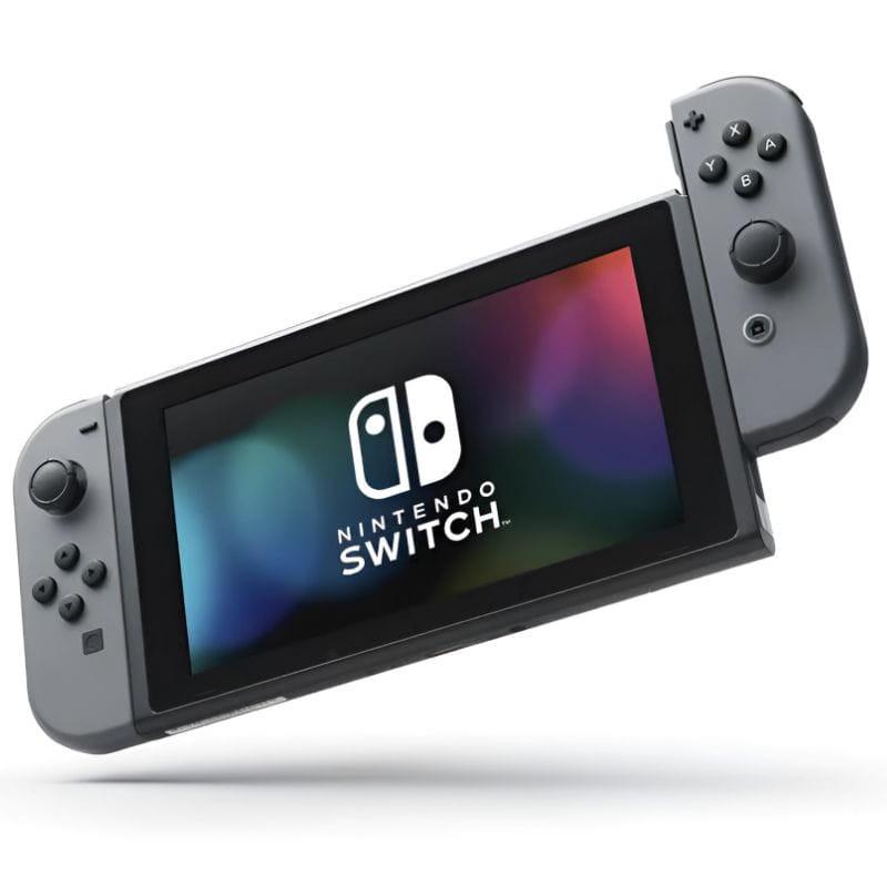 Nintendo Switch Oled Negro Renovado - Estado Excelente imagen frontal