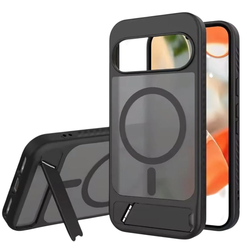 Nillkin Capa magnética com suporte para  Google Pixel 9 Pro XL / 10 Pro XL - Preto