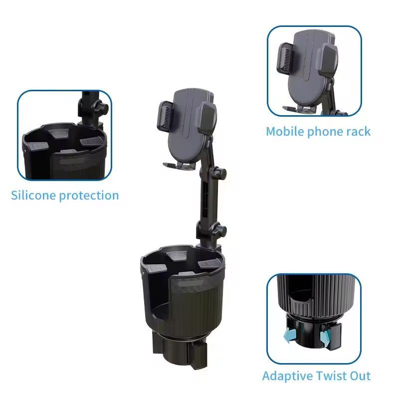 Soporte de Soporte de coche para vaso y teléfono