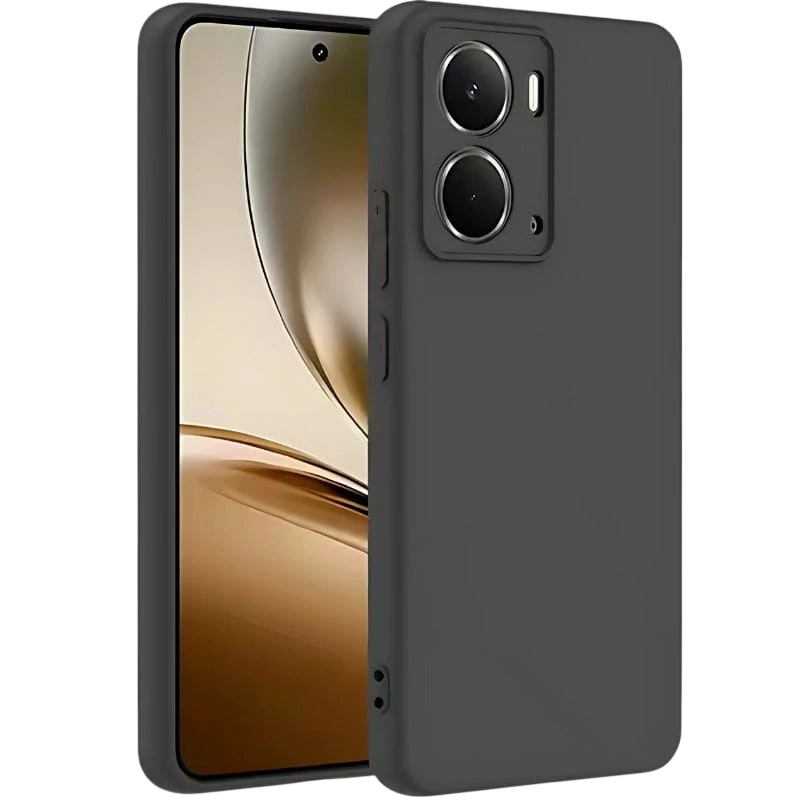 Capa Realme P3 5G Square Liquid Premium Preto