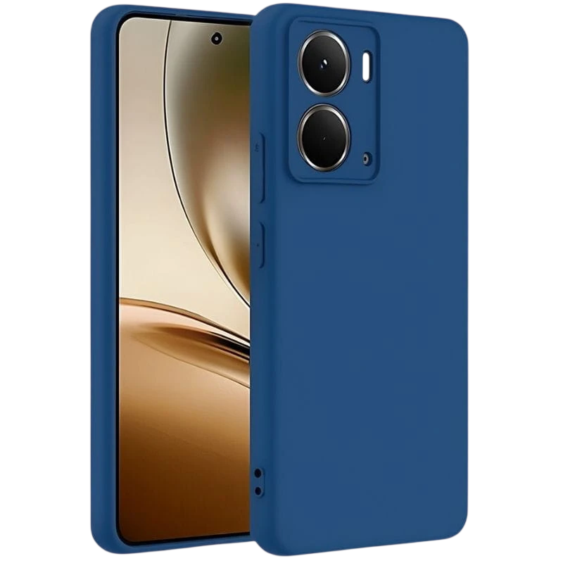 Capa Realme P3 5G Square Liquid Premium Azul