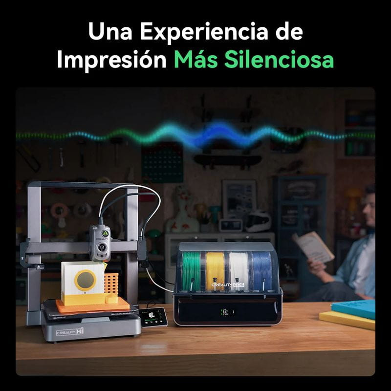 Silenciosa Creality Hi