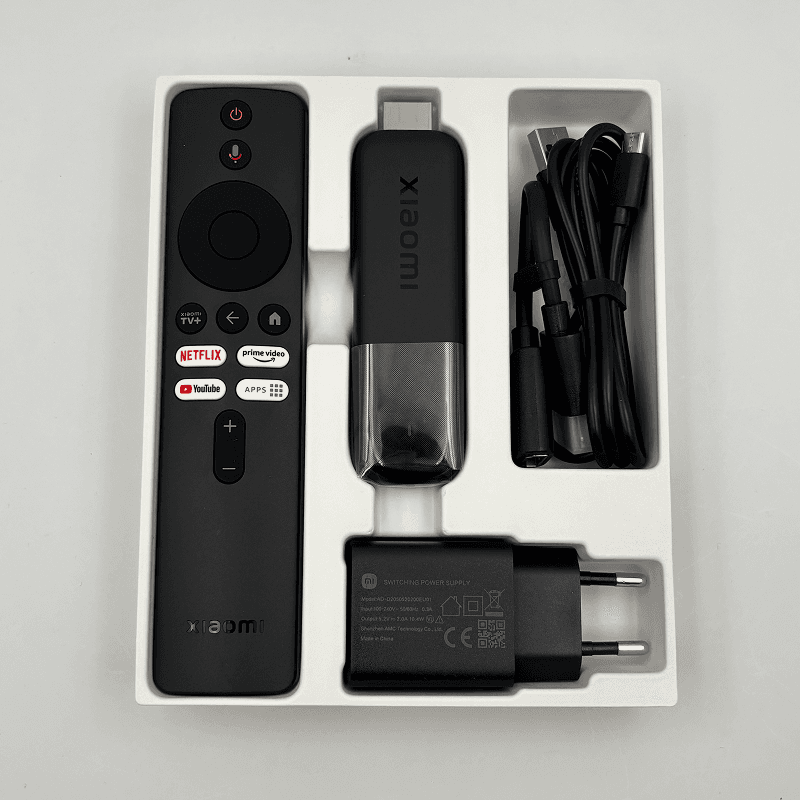 Conteúdo do Xiaomi TV Stick 4K 2nd Gen