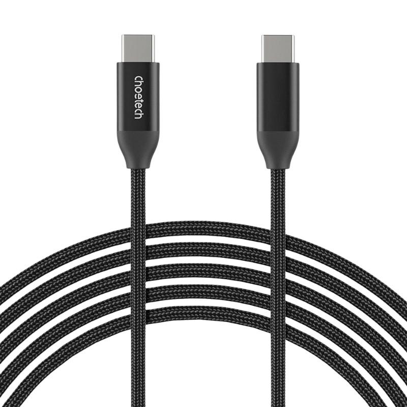 Câble USB-C vers USB-C Choetech 240 W à Charge Super Rapide 2 m