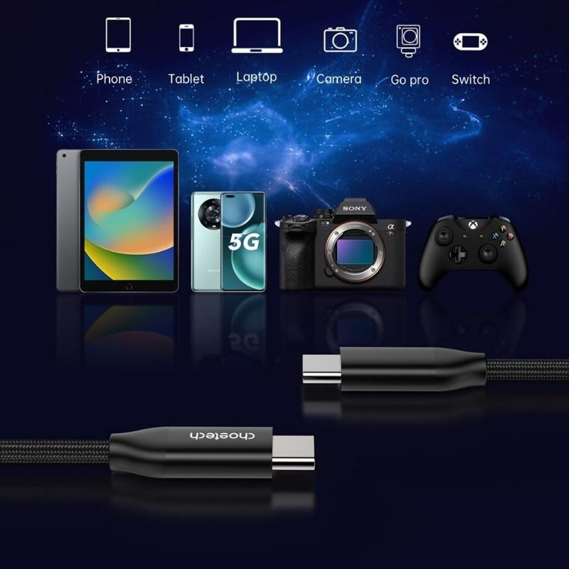 Câble USB-C vers USB-C Choetech 240 W-iot