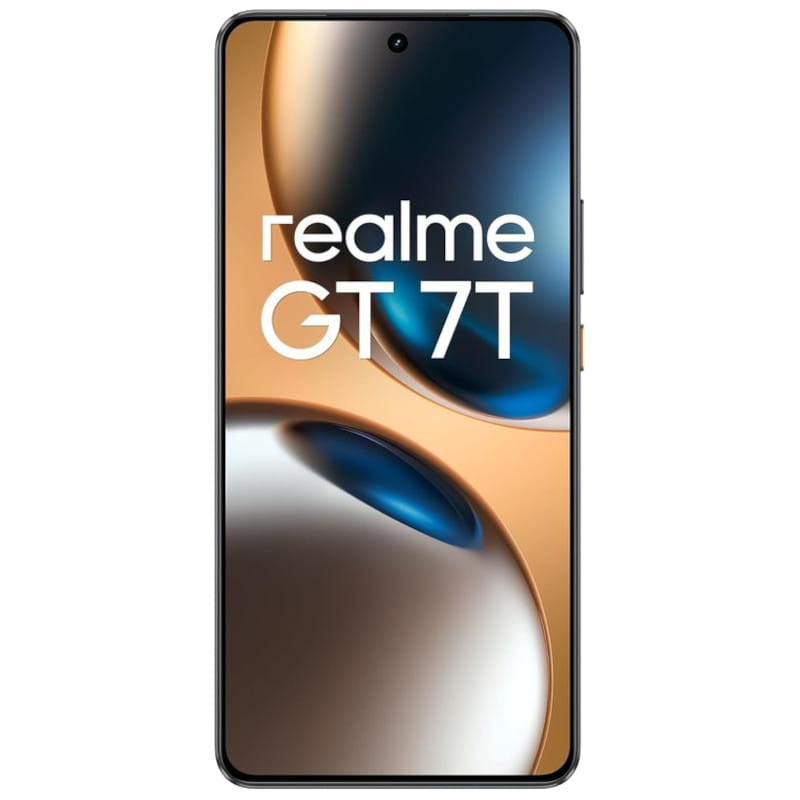 Frente do Realme GT 7T Amarelo