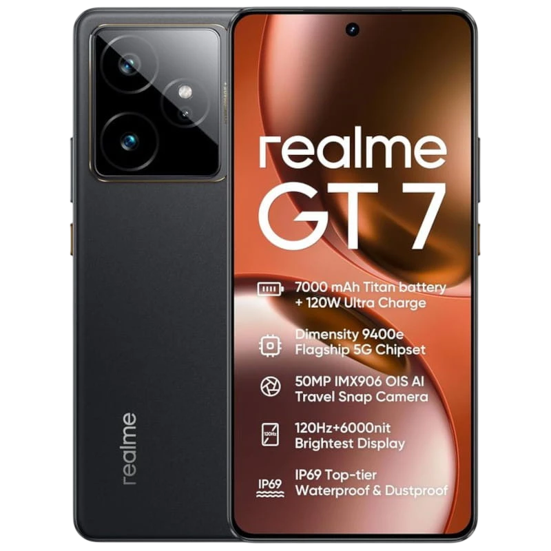 Realme GT 7 5G 12GB/512GB Preto
