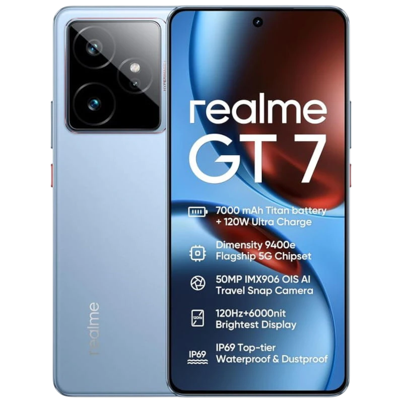 Realme GT 7 5G 12GB/512GB Azul
