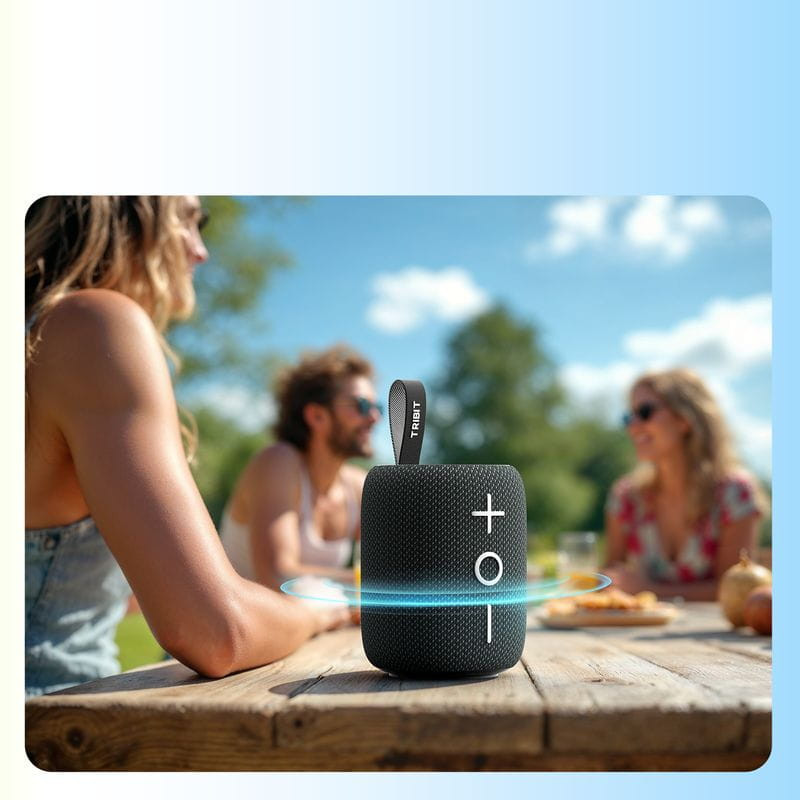 TWS de Tribit StormBox Mini+ 12W Bluetooth v5.4 Azul