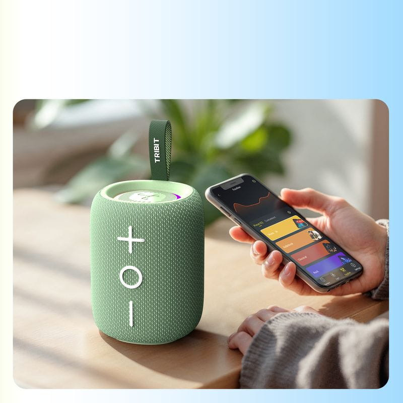 APP de Tribit StormBox Mini+ 12W Bluetooth v5.4 Azul