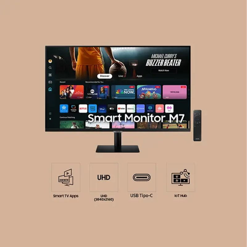 Samsung M70D 32 4K Ultra HD LED, características