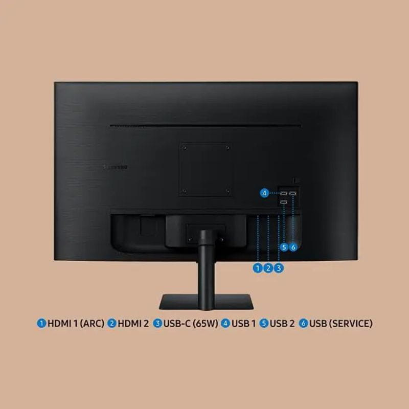Samsung M70D 32 4K Ultra HD LED, conectores