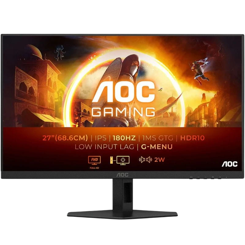 AOC 27G4XE 27" Full HD LCD Fast IPS 180 Hz 1 ms G-Sync Monitor PC