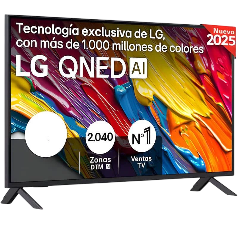 LG 50QNED82A6B 50" 4K Ultra HD QNED WebOS AI Wi-Fi Smart TV