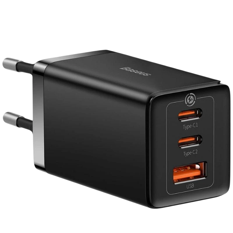 Baseus GaN5 Pro 65W - Cargador de pared 2xUSB-C 1xUSB-A