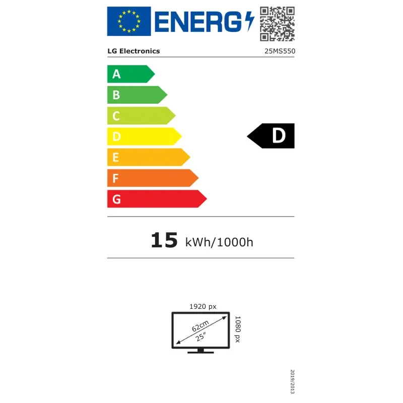 LG 25MS550-B 25 pouces Full HD IPS 100 Hz vu de dos, pied réglable, ports USB et HDMI latéraux, châssis noir mat élégant, ventilation discrète
