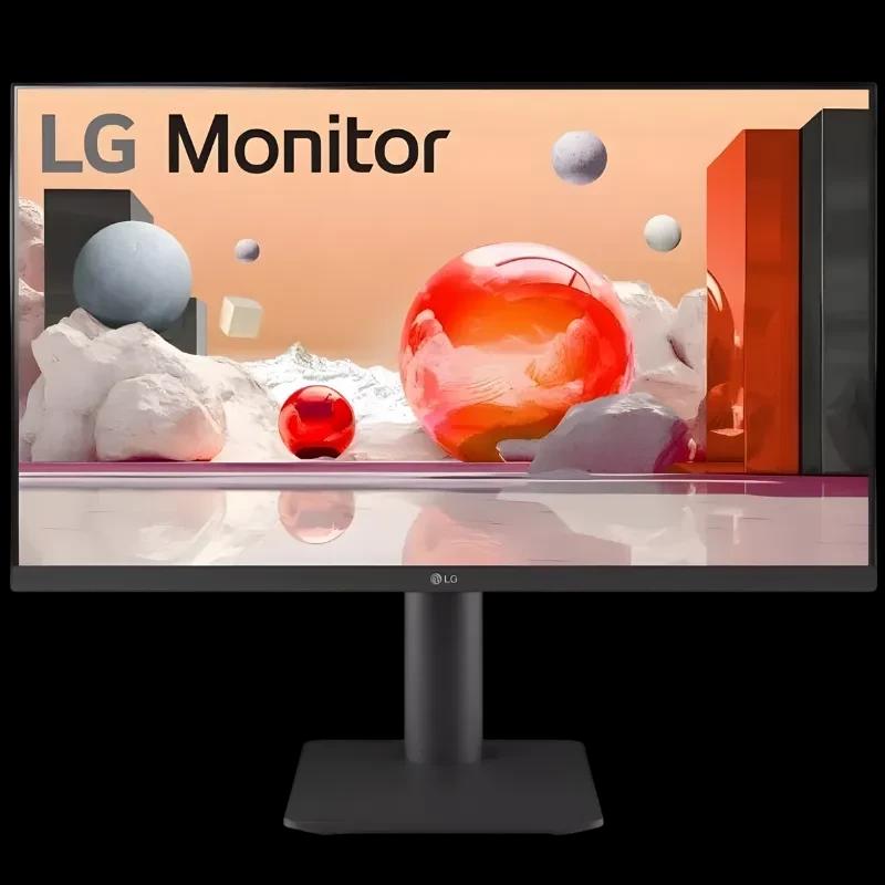 LG 25MS550-B 25 pouces Full HD LED IPS 100 Hz, bords fins, pied réglable, couleurs vives et contraste net pour bureau et multimédia