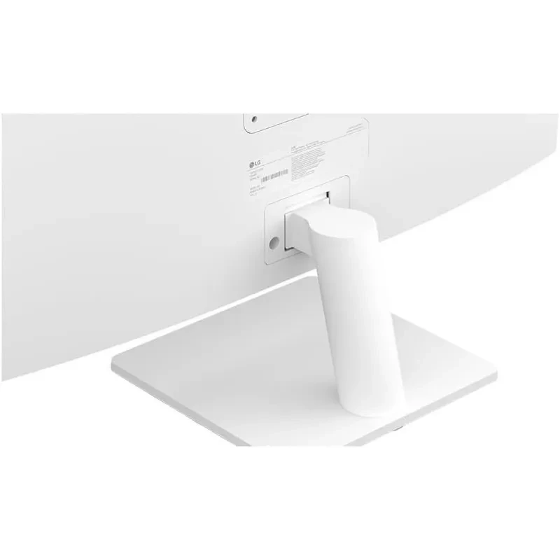 LG 27US500-W 27 pulgadas 4K Ultra HD LCD IPS blanco con biseles delgados, pantalla dividida y app LG Switch para ajustar opciones básicas del monitor