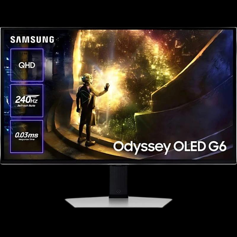 Samsung S27DG610SU 27 Quad HD OLED 240 Hz 0,03 ms G-SYNC FreeSync Plata