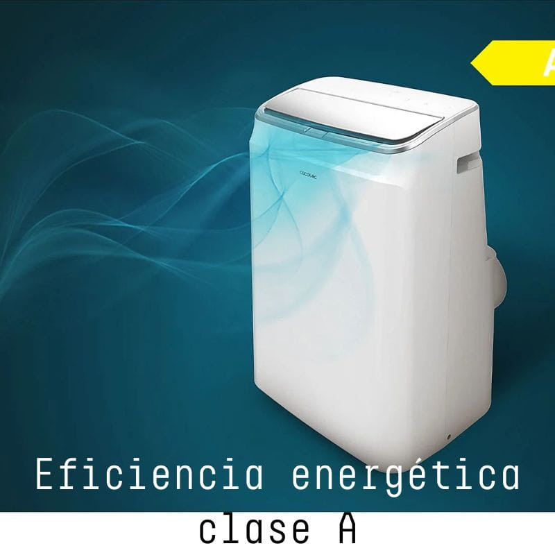 Cecotec ForceClima 12800 Soundless Heating - Ar condicionado portátil com eficiência energética classe A