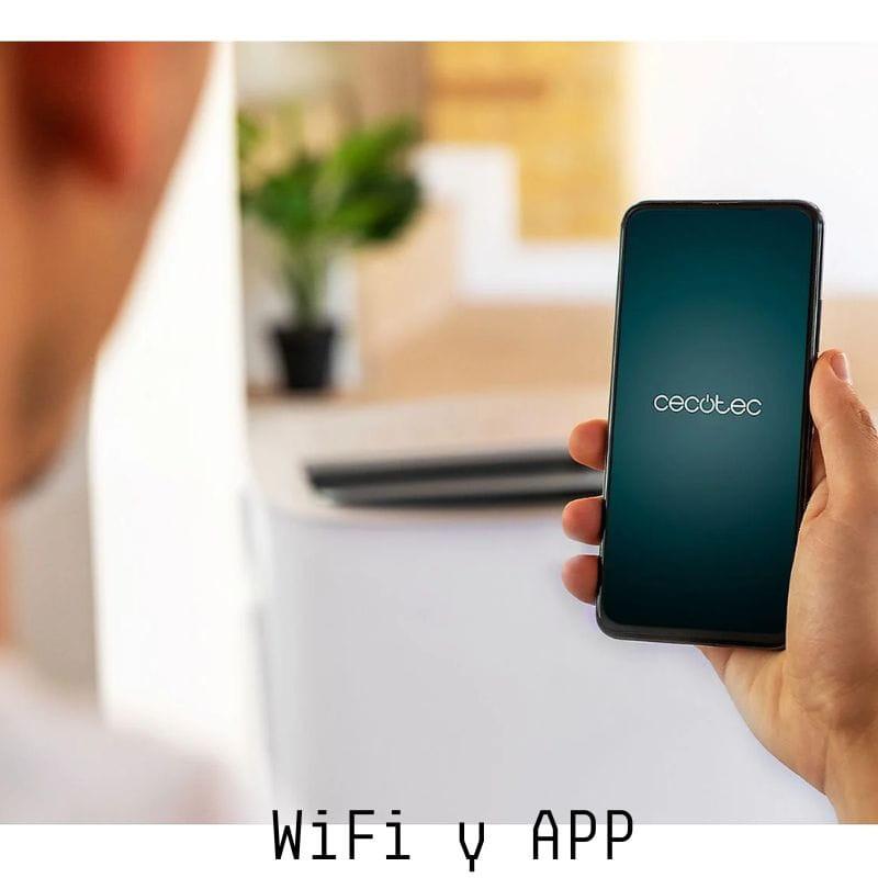 Cecotec ForceClima 12800 Soundless Heating - Ar condicionado portátil com WiFi e aplicação