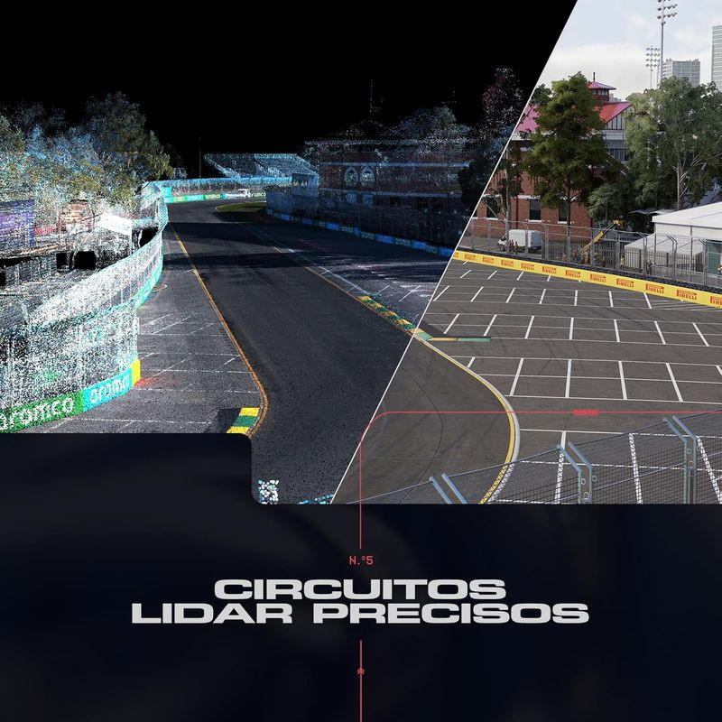 Circuitos de EA Sports F1 25 - PlayStation 5