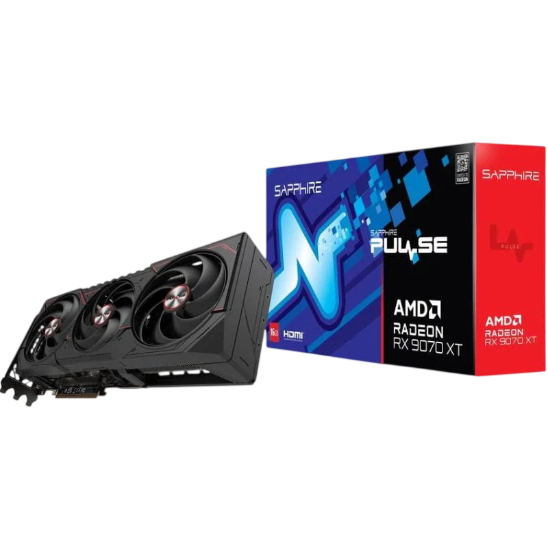 Carte graphique Sapphire PULSE Radeon RX 9070 XT AMD 16 Go GDDR6
